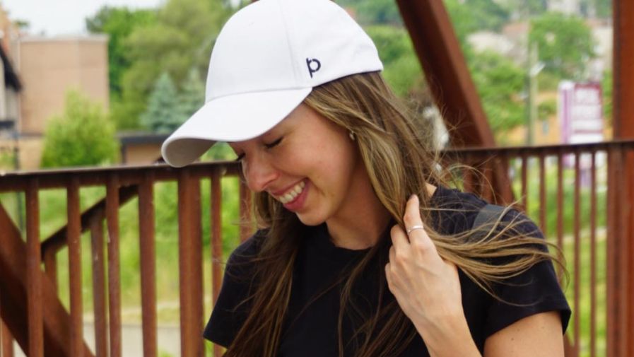 baseball hat with ponytail hole