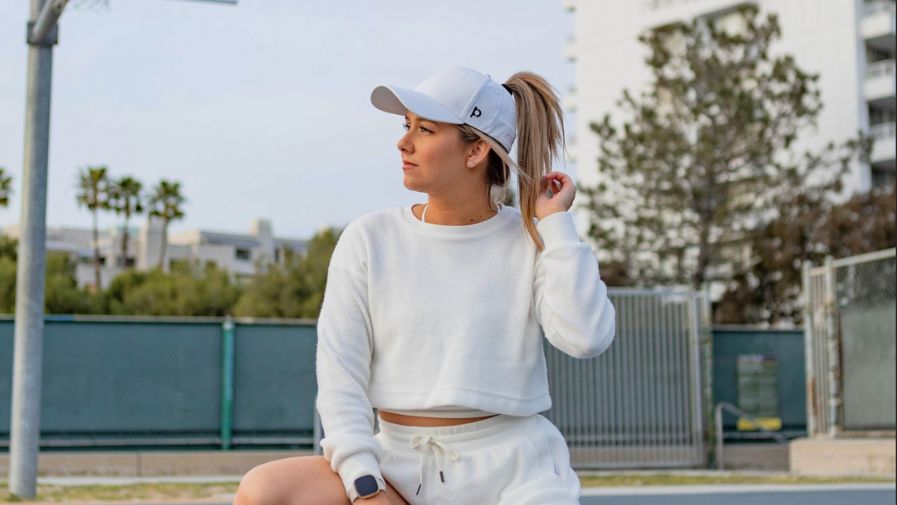 baseball hat with ponytail hole