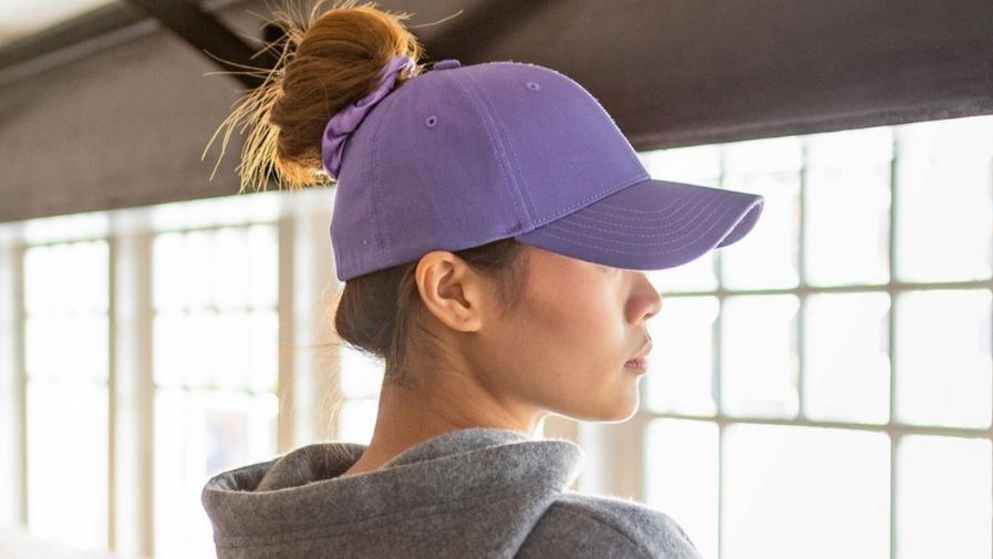 women's ponytail hat