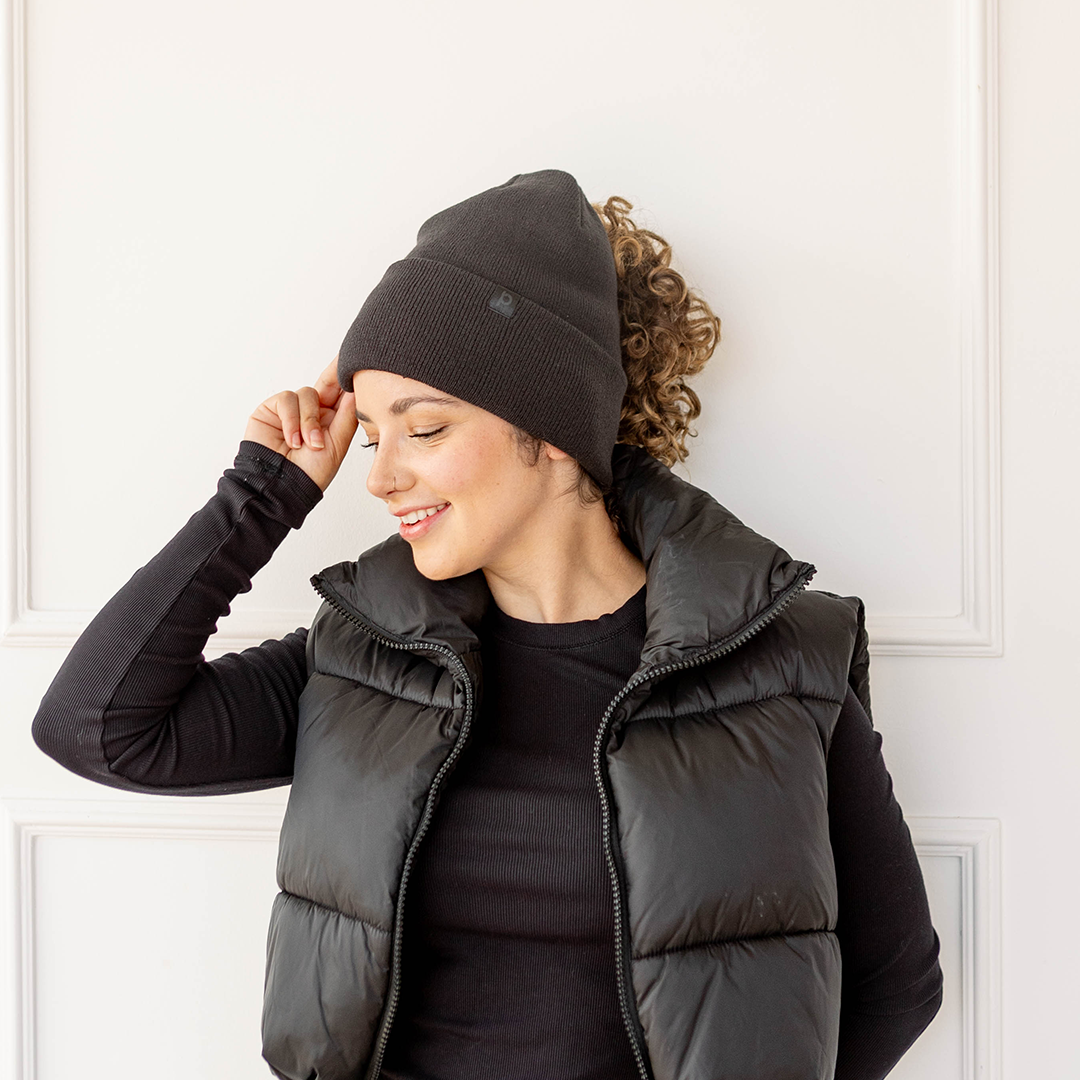 Ponyback Winter Knit LUXE Toque