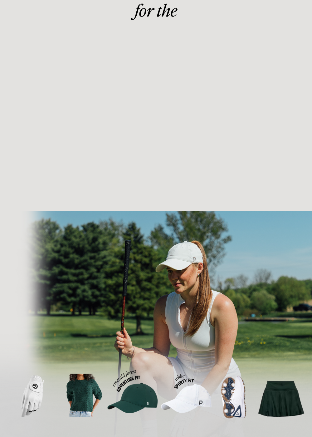Golfeuse girly