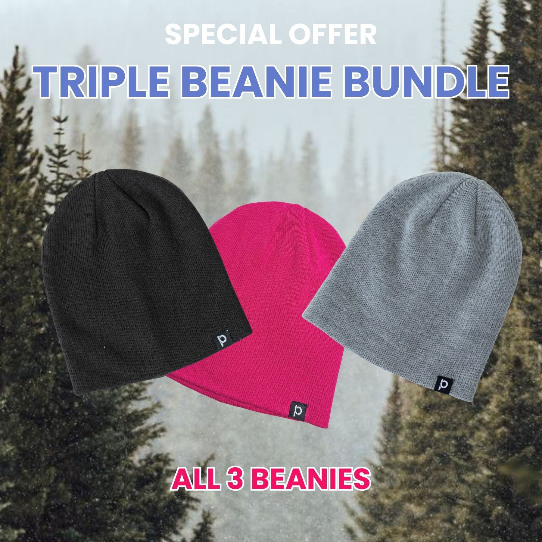 Triple Beanie Bundle