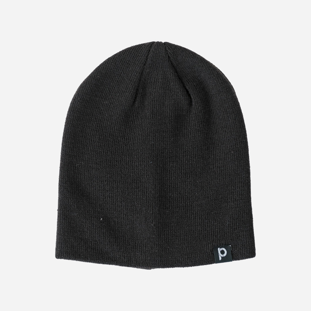 Black & Grey - Double Beanie *Final Sale